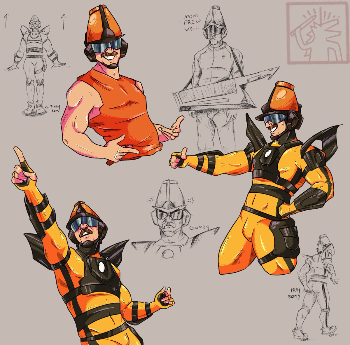 COOL GUY DOODLES!!! finally gettin back into the swing of things 😮‍💨 #twrp #twrpband <a href="/DoctorSungTWRP/">Doctor Sung</a> <a href="/TWRPband/">TWRP</a>