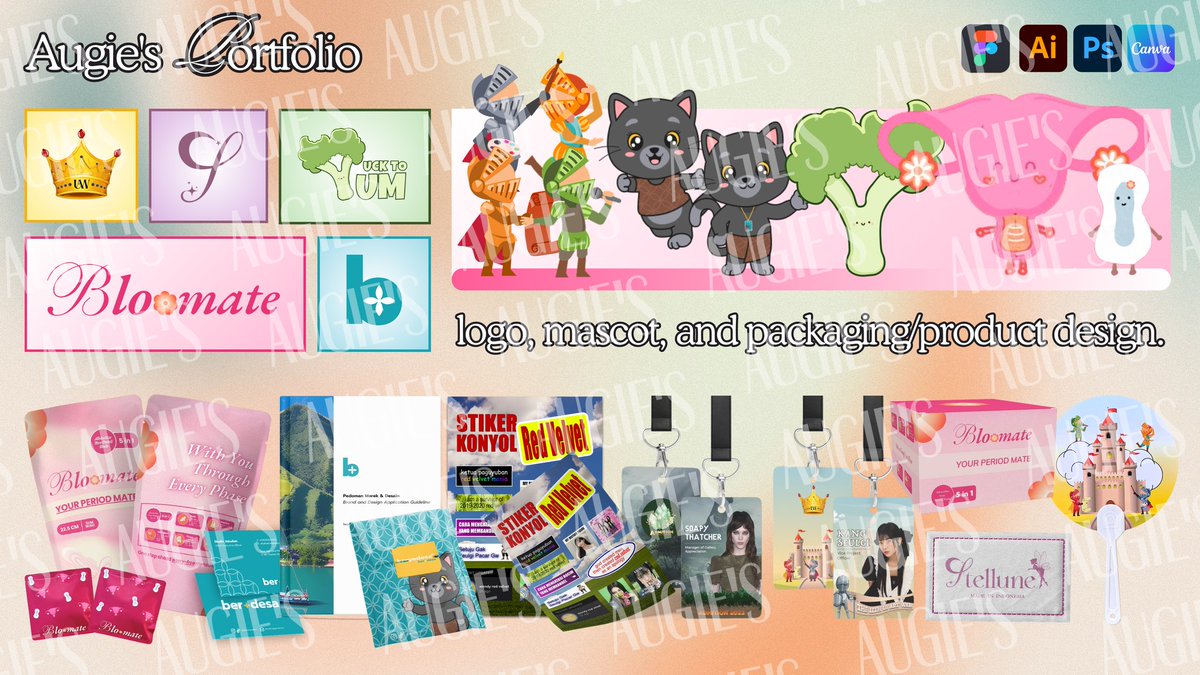 Pagiii guysss aku open kembali yahh jasa graphic design ppt, poster, logo, dan joki tugas sekolah, kuliah, sempro, sidang, dll. Langsung whatsapp aja ke wa.me/6289520983647 

Portfolio bisa dicek di bit.ly/Augies #zonauang #zonaba 😆