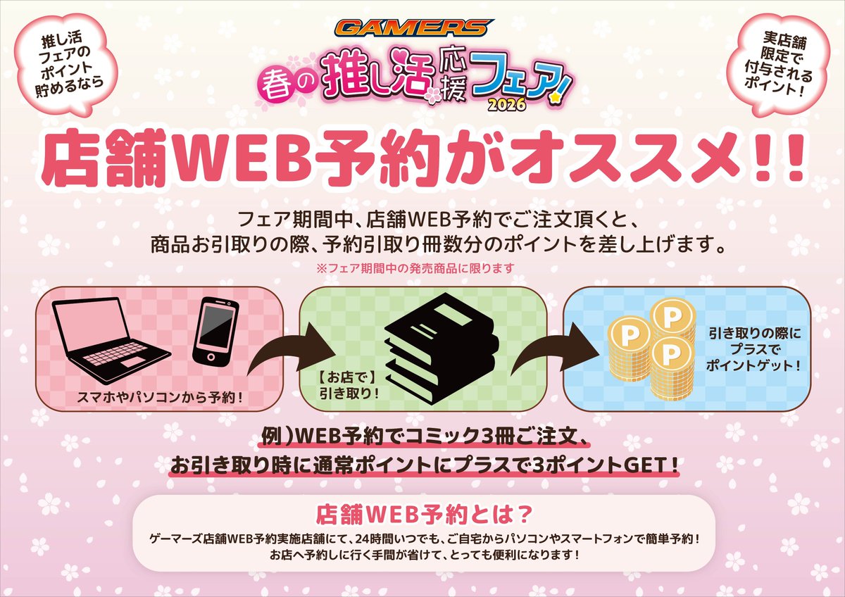 🌸フェア🌸】 『ゲーマーズ 春の推し活応援フェア！2026』 ‼️🎉✨好評