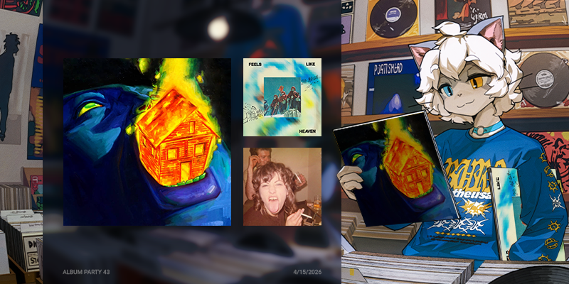 popcore_vt's tweet photo. Album Party 43 🎨 by dentyou
(Wed 4/15/2026 @ 8pm CENTRAL)

Album 1: Sweet Pill - Still There's A Light (2026)
Album 2: Feels Like Heaven - Within Dreams (2026)
Album 3: Joyce Manor - I Used To Go To This Bar (2026)

⚠️🔞 Must be 18+ to join server. 🔞⚠️
https://t.co/KHPOeKYKr4 https://t.co/58i4jLY1zR