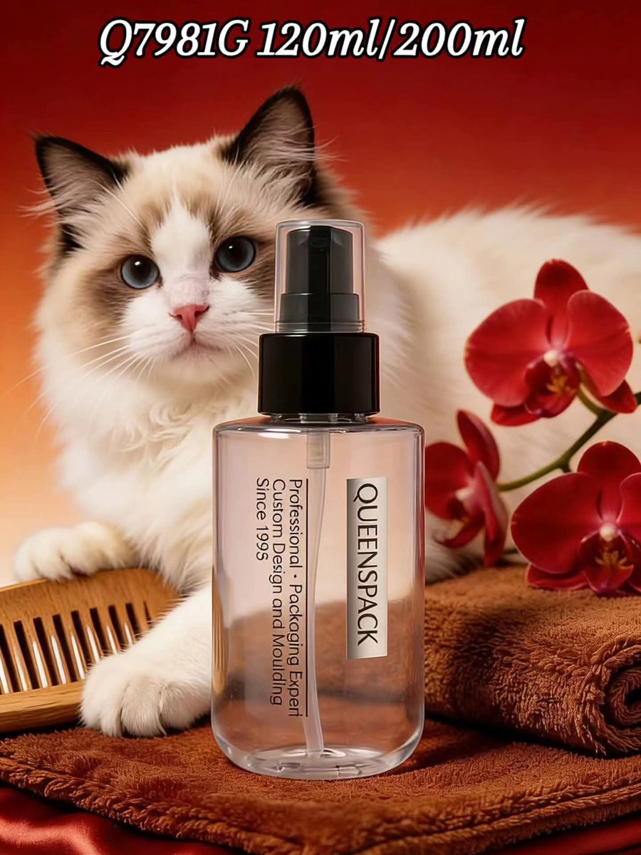 QueensPackAda's tweet image. 👑Queenspack PET Bottle Q7981G : available in both lotion pump and spray  pump
🐾The Ultimate Partner for Pet Grooming, Safe &amp;amp; Durable for All Your Needs
#sprayer #cosmeticpackaging #packagingdesign #petspray