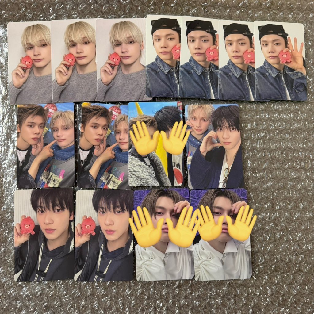 ____ren_O123's tweet photo. TXT 7TH YEAR: A Moment of Stillness in the Thornsトレカ 交換 

【譲】画像のものorラキドロ

【求】同異種テヒョン

郵送希望です。

気軽にお声掛けください。
よろしくお願い致します。

#TXT交換 #TXT #txt #txt交換 https://t.co/yFqcgI26m1