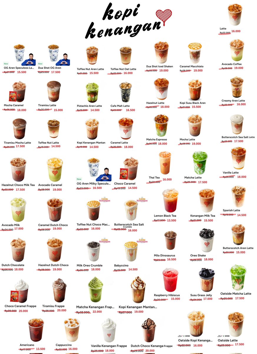 meimhouse's tweet photo. Gak perlu nunggu promo 😉
Kopi Kenangan murah tiap hari 😻

✨ Harga lebih murah dari apps
🛵 Pickup di outlet pilihanmu
🍰 All menu
📍 Lokasi seluruh Indonesia

Order:
Pilih menu ➡️ Bayar di aku➡️ Pickup (no bayar lagi!) 🧚🏻

Cuss WA: https://t.co/E37gS6FlCI

#zonauang #zonajajan https://t.co/evtGT55Cho