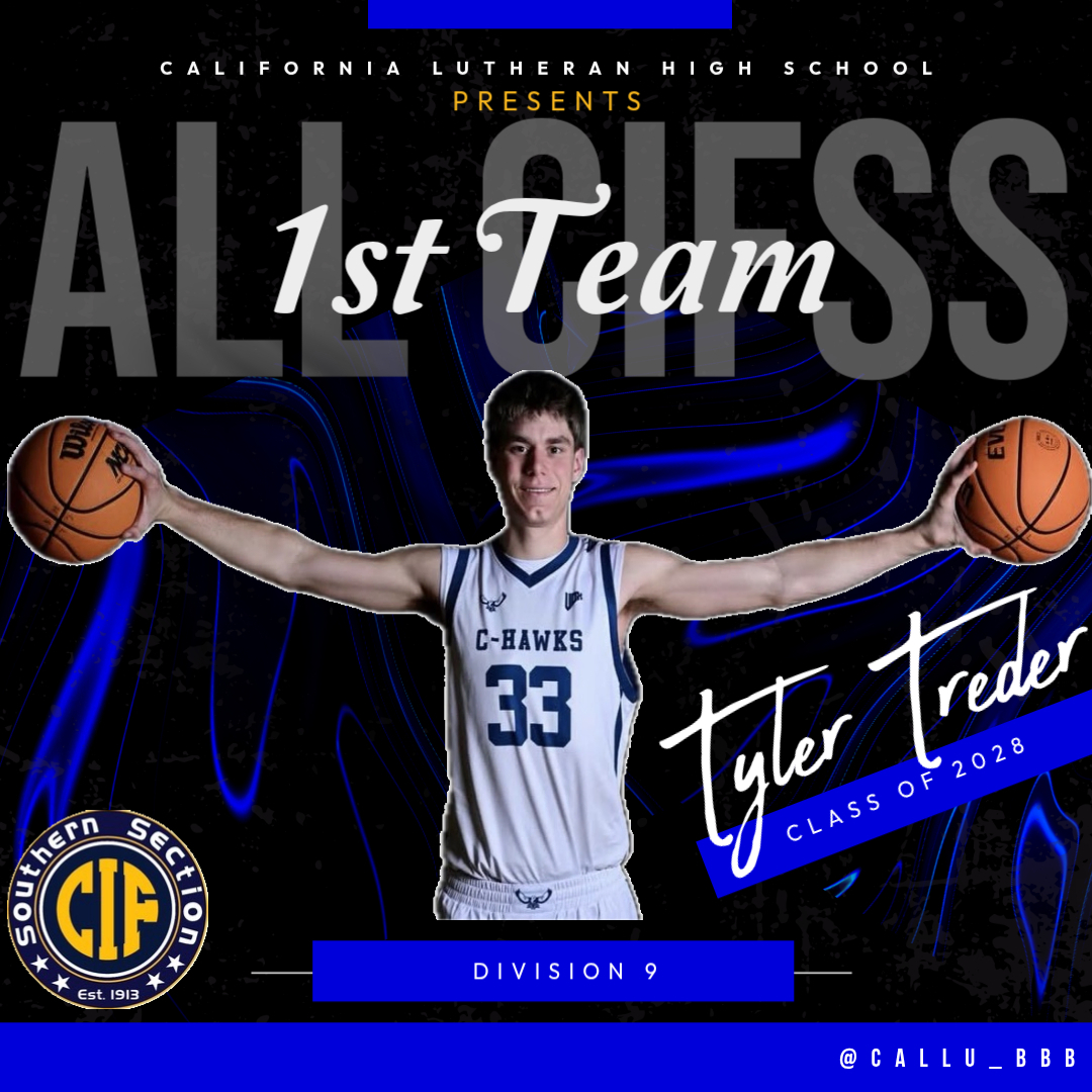 CalLu_BBB's tweet photo. 1st Team All-CIFSS! Congratulations to @TylerTreder for being a unanimous selection in Division 9. Way to represent your team and your Savior on and off the court! https://t.co/IiwP5WaR8b