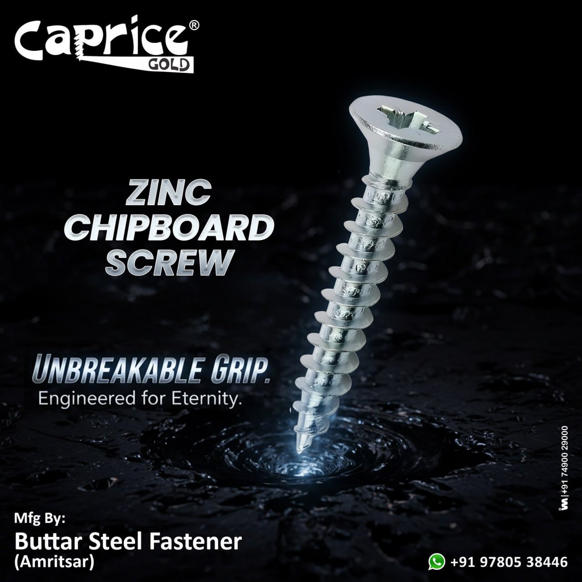 ibais_hardware's tweet image. BUTTAR STEEL FASTENER - AMRITSAR

For enquiry via WhatsApp click
ibais.biz/9780538446

Mr.Harpreet Singh - +919780538446
Mr.Tajinder Singh  - +919814510958
#HardwareFittings #screw #Fasteners #AmritsarBusiness #ManufacturingIndia #ZincChipboardScrew
.
@ibais_hardware