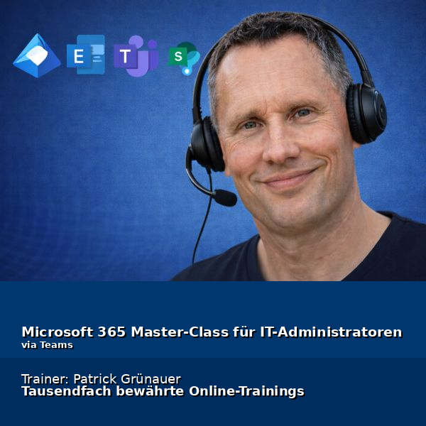 pewa2303's tweet image. 🗂️ Microsoft 365 Master-Class für IT-Administratoren
⏱️ Dauer: 30 Stunden (via Teams)
🎓 Trainer: Patrick Grünauer
💸 Preis: €1.400 pro Person (exkl. USt)
📧 Anmeldung: kurse@sid-500.com
sid-500.at/microsoft-365-…
#PowerShell #ITPro #Windows #Microsoft365 #DevOps