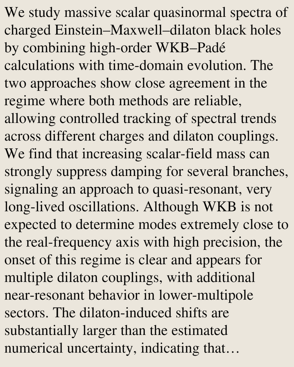General Relativity and Quantum Cosmology Papers tweet media