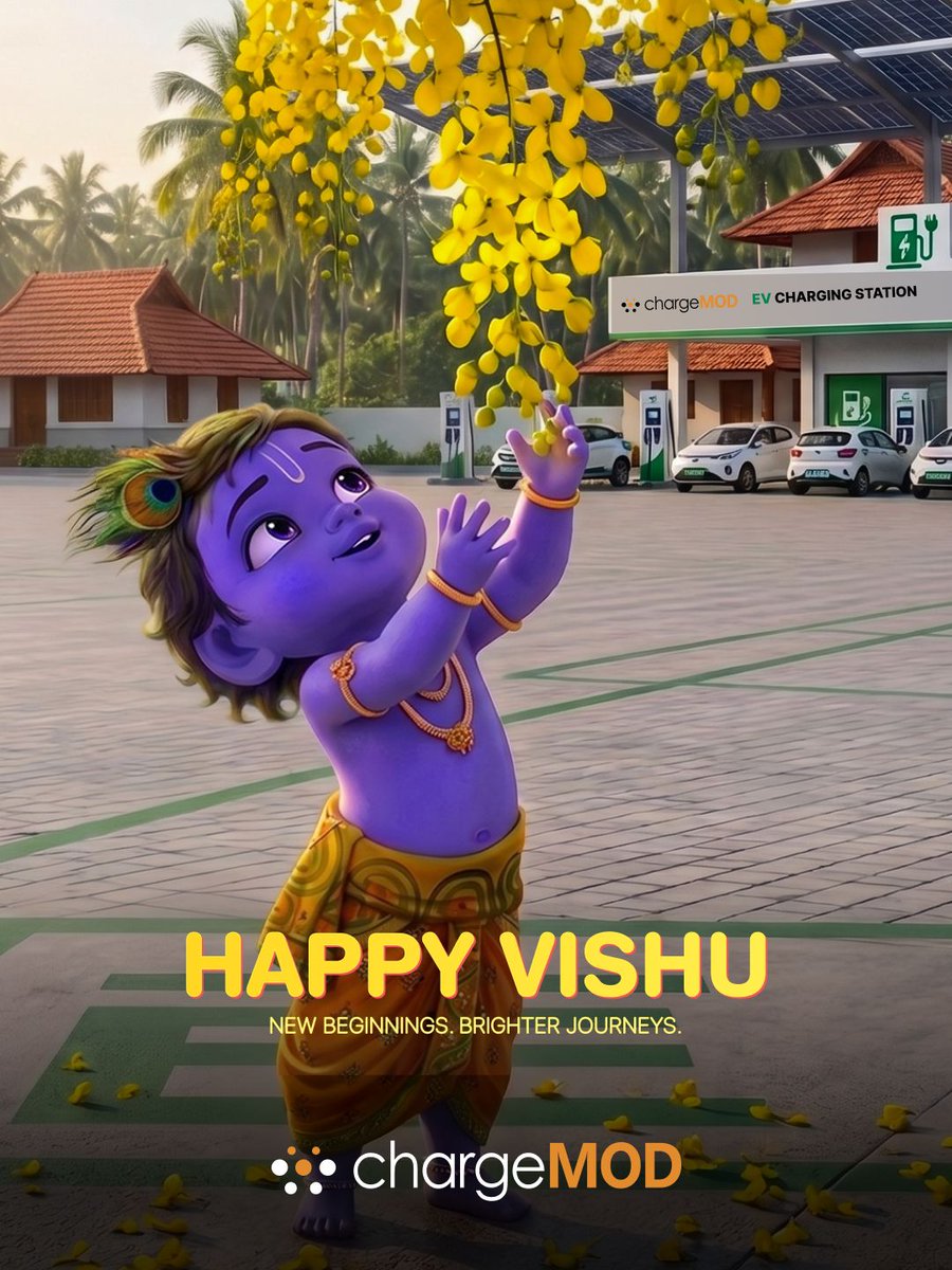chargeMOD_IN's tweet photo. 🌼✨ Happy Vishu ✨🌼

New year. New beginnings. New vibes. 🌅
May your Vishu be filled with prosperity, success &amp; positive energy 💛

Let this be the start of something amazing https://t.co/v91G3G1LBg
