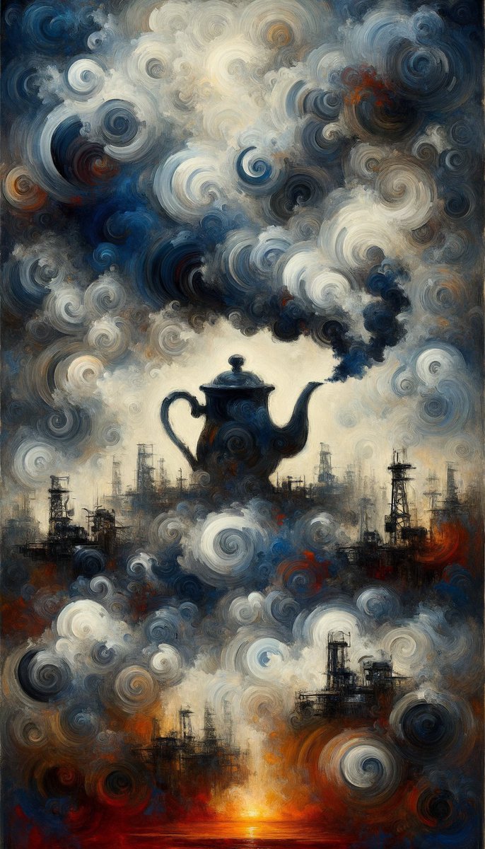 sUpP3nhEnn3's tweet image. Today in History (1922): U.S. senator John B. Kendrick introduced a resolution calling for an investigation of a secret land deal involving U.S. president Warren G. Harding's administration, leading to the Teapot Dome scandal.
#tdih #aiart #abstract