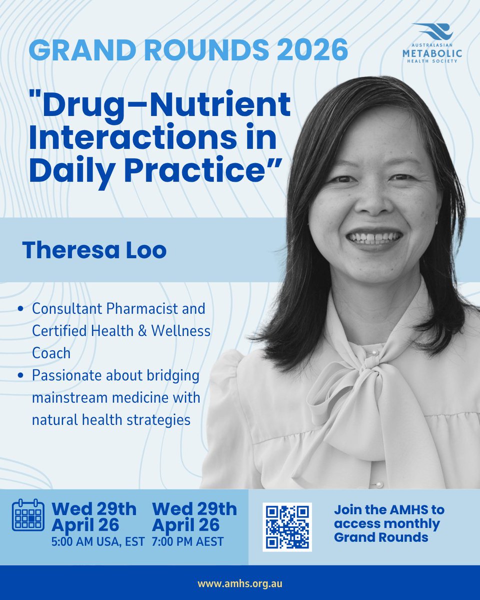 Australasian Metabolic Health Society tweet media