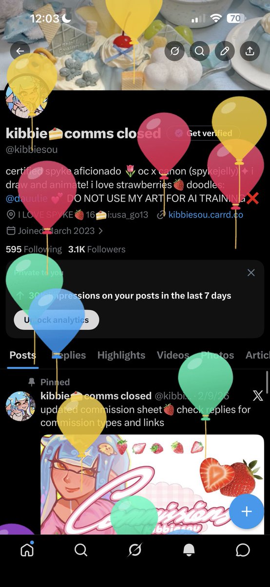 kibbie🍰comms closed tweet media