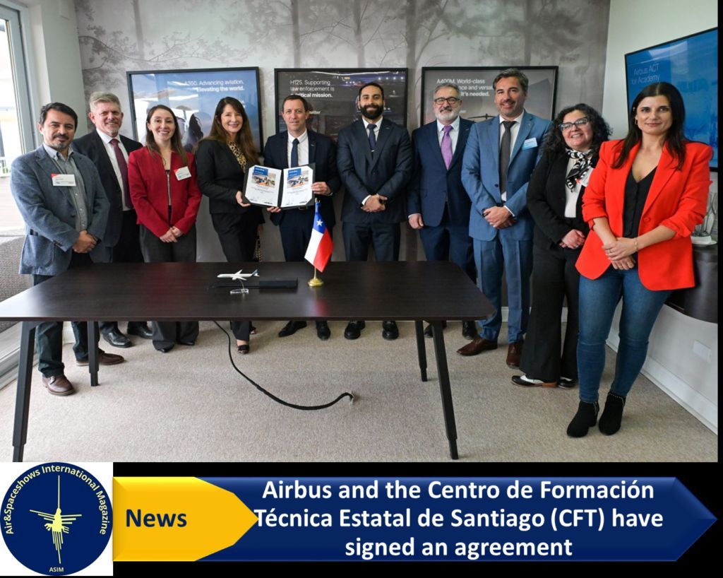 AirSpaceshows's tweet image. #Airbus and the Centro de Formación Técnica Estatal de Santiago (CFT) have signed an agreement #FIDAE2026
buff.ly/FF8kcMu