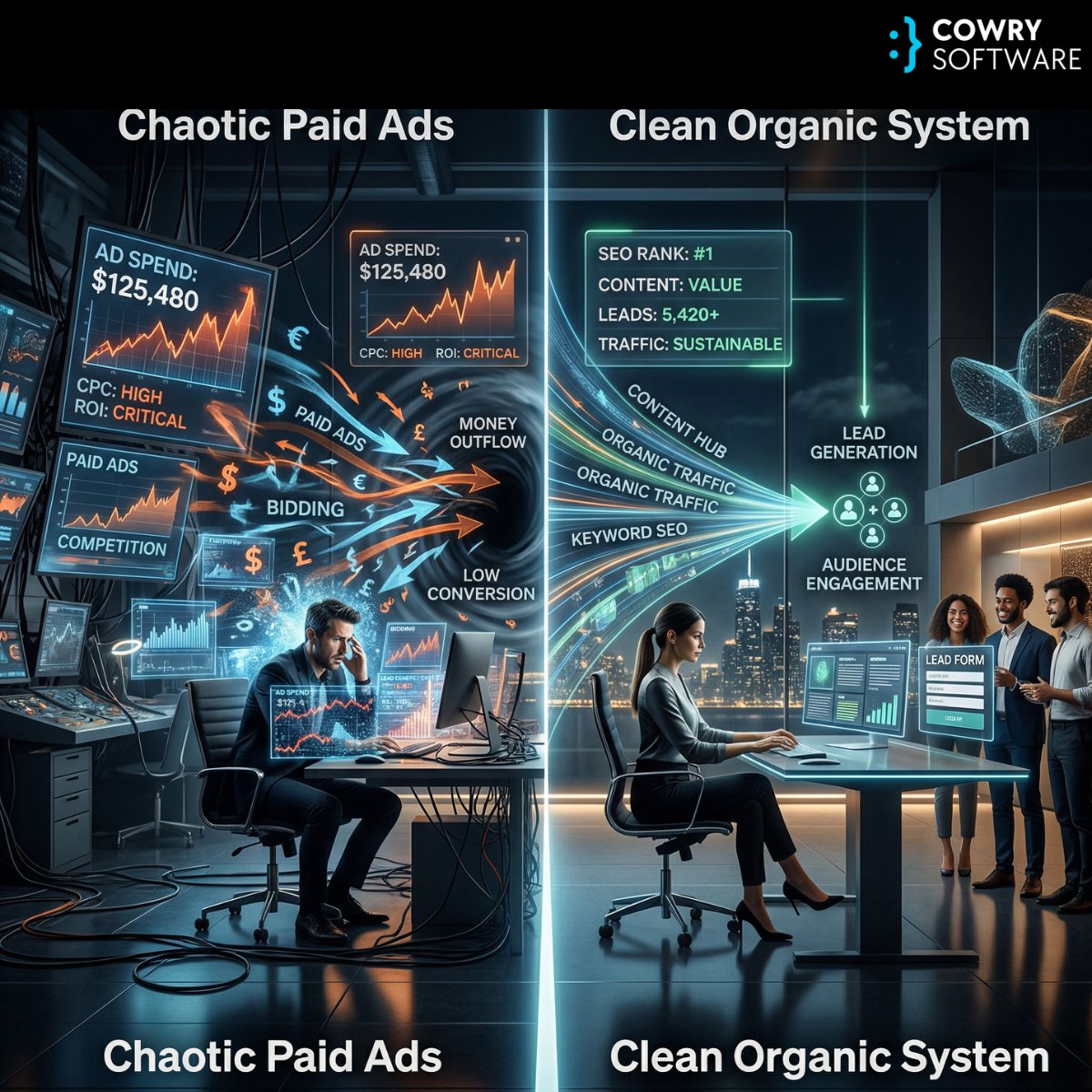 cowrysoftware's tweet photo. Why Top Brands Have Quit Ads
Stop wasting your ad budget; discover why the best leads in 2026 come from systems, not spending.
There was a time when lead generation meant one thing: spend more, get more. Ads were the engine. Budgets were the strategy. https://t.co/TUHp1zU16o