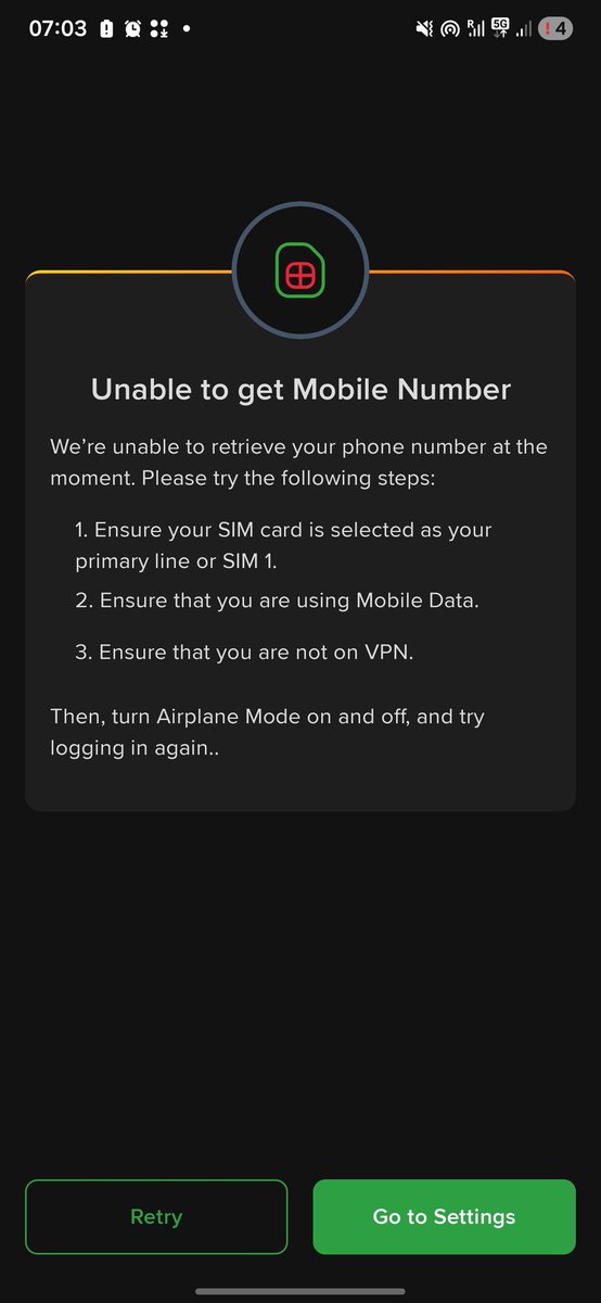 ongeri_derick's tweet photo. @Safaricom_Care @SafaricomPLC  So I have to travel back to the country so that I can log into Safaricom one app and use mpesa again? https://t.co/wZZzCjnxuP