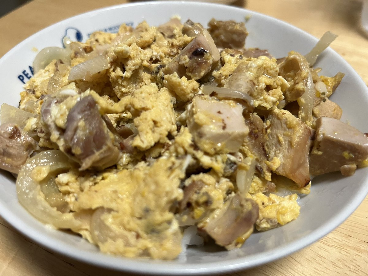 sino_Alstro's tweet photo. 友達の話聞いたら食べたくなったので親子丼作ったv https://t.co/t0YWscqtsH