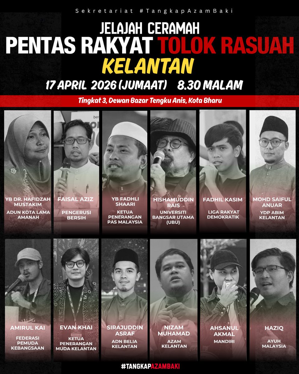 BERSIH tweet media