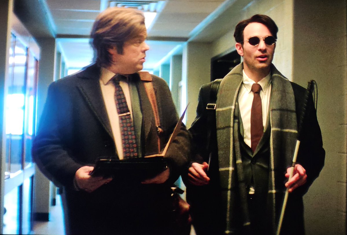 Volta1228's tweet photo. I do appreciate they pulled out the Matt Murdock scarf deep cuts. https://t.co/qfZqirICNP