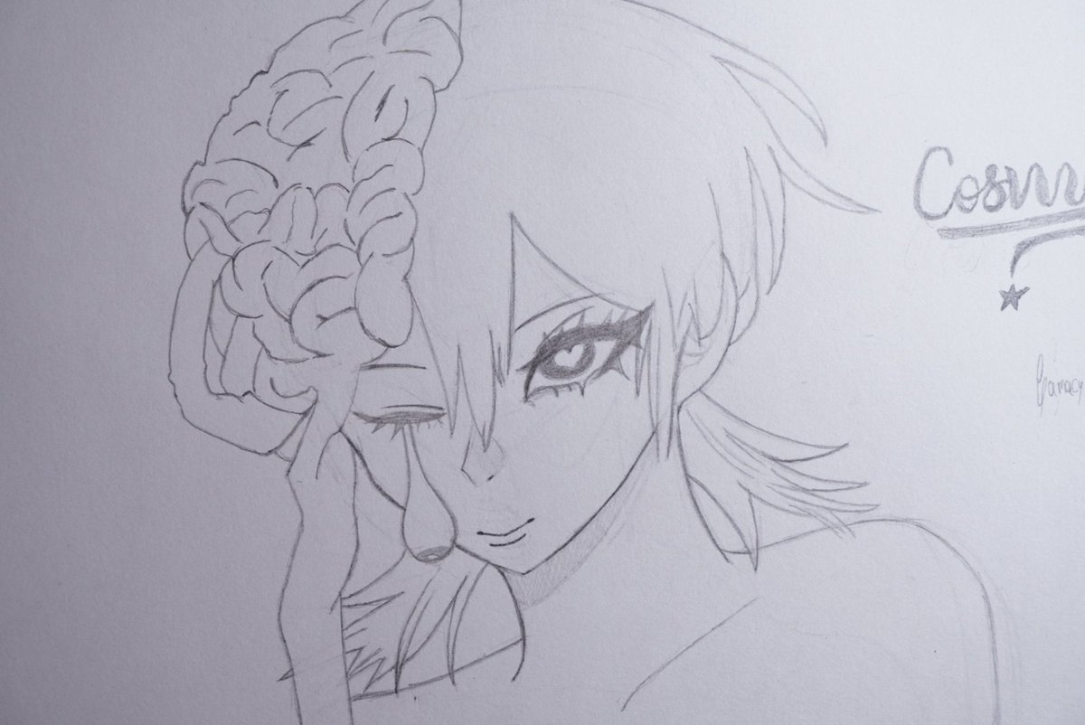 AlastorMemes's tweet photo. POV: Sabes todo sobre el cosmos… y solo puedes decir “Halloween” 🧠💫

Cosmo de Chainsaw Man – dibujo original

#CSM  #AnimeArt #fypシ゚viral #ChainsawMan #CosmoCSM #CosmosFiend #CosmoFiend #AnimeArt #DibujoALápiz #PencilSketch #CSMFanart #Halloween #ArtTok #fyp https://t.co/mRRsPHd3Kg