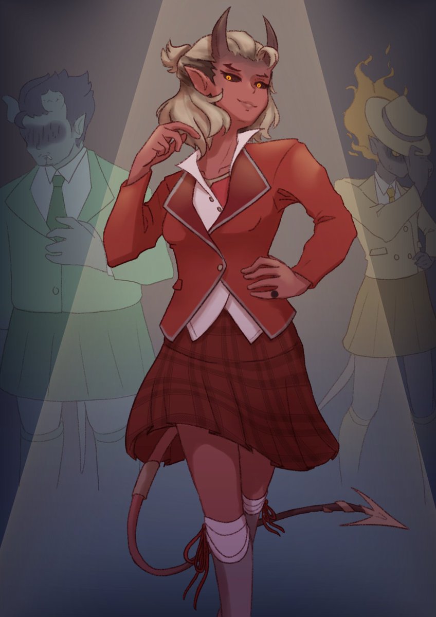 denial_ei's tweet image. He really wanted to be Heather C...

#Deadlock #Apollo #Abrams #Infernus