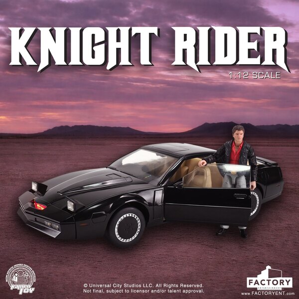 ToyNewsInterna1's tweet image. Factory Entertainment And Ramen #Toys 1/12 Scale Knight Rider K.I.T.T. And Michael Knight Figure Announced dlvr.it/TS2jJk