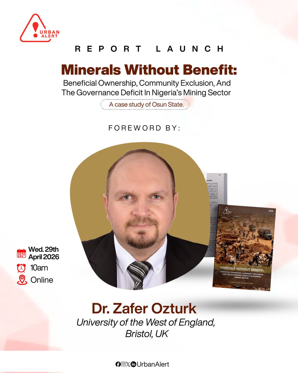 UrbanAlert's tweet photo. Dr Zafer's expertise in energy, sustainability, and the built environment, set the report in motion for the discoveries it unveils.

Register to attend on https://t.co/C7yOLiHQQG https://t.co/cyCgpDgljy