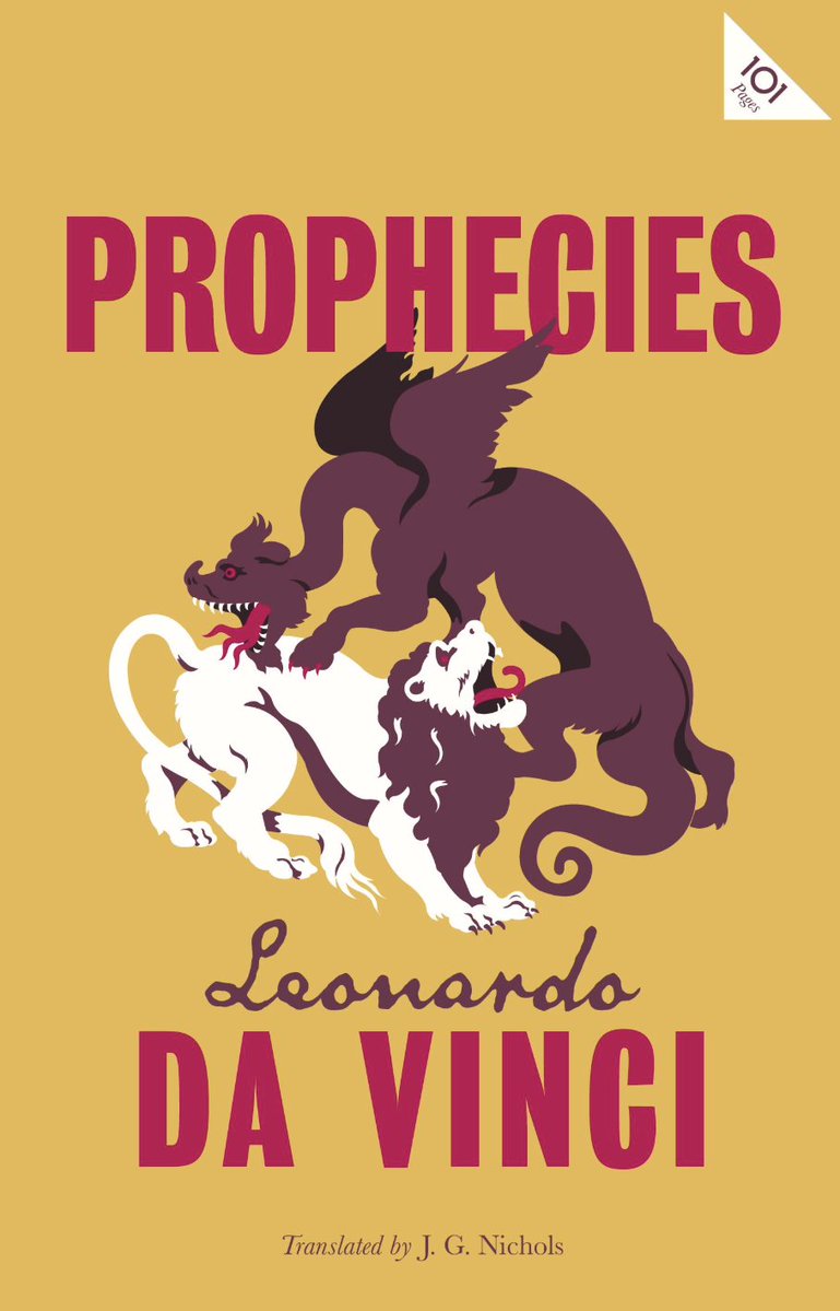 almabooks's tweet image. #Leonardo da Vinci was born #OTD in 1452. Prophecies contains a selection of Leonardo's fragmentary writings, in the form of fables and aphorisms.
almabooks.com/product/prophe…