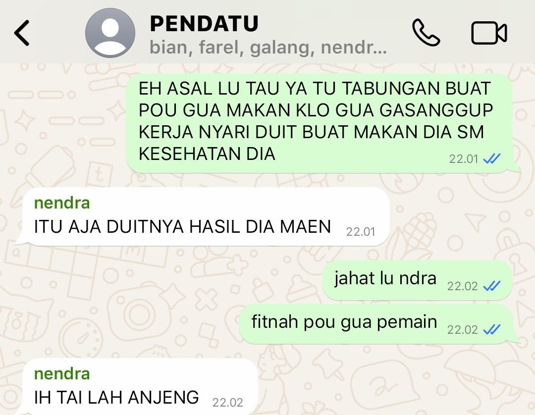 cosmicosie's tweet photo. pendatu au
—
serba serbi grup anak anak chat kosan nyai https://t.co/mhf3l4FtrQ