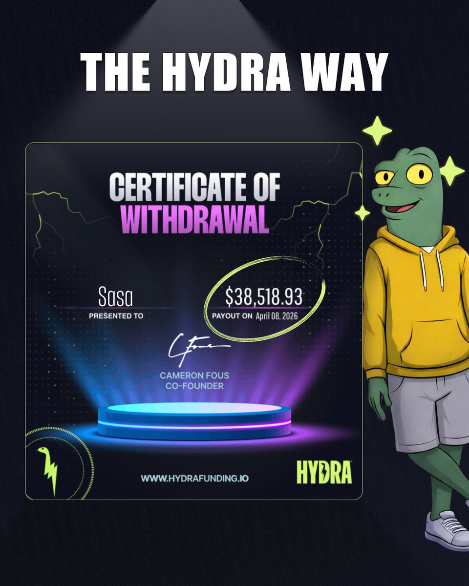 Hydra Funding tweet media