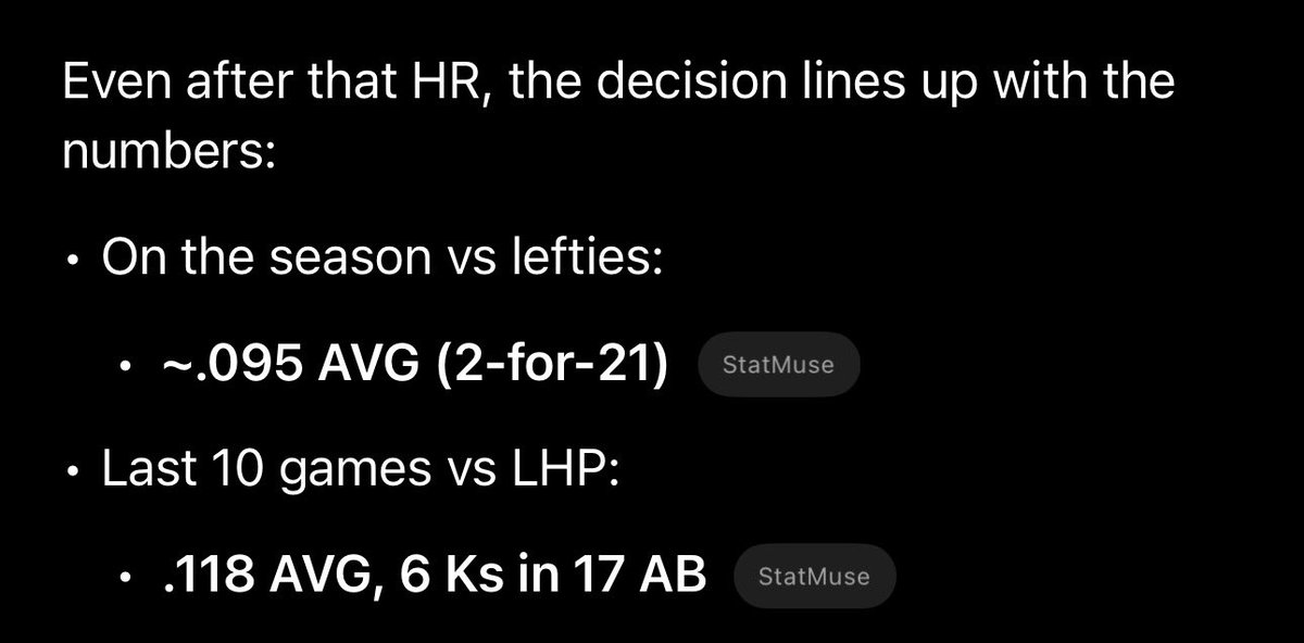 Dylanmccluskeyy's tweet photo. @Pirates @Pirates pin this so the people complaining in the comments can understand why we pinch hit for Lowe. https://t.co/uytShIU4Gb