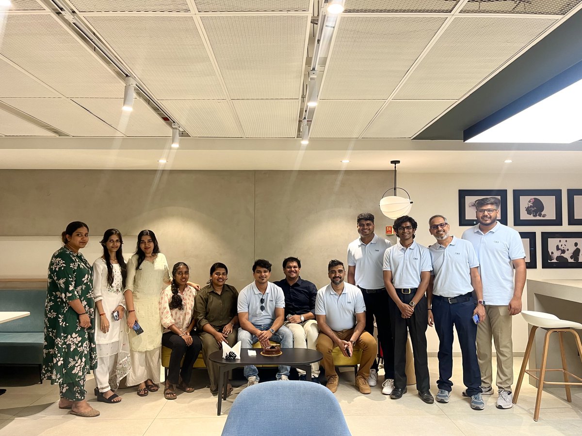 itswrkwrk's tweet photo. Today, the energy at #wrkwrkTriangle hit a new high! We had the absolute joy of welcoming Gipfel &amp; Schnell Consultings Pvt Ltd (@gscon)  #Mangaluru team to wrkwrk Triangle &amp; the space already feels richer with them in it
#wrkwrk #CommunityAtWork #NewBeginnings  #PremiumWorkspaces https://t.co/bxWyKSWrNs