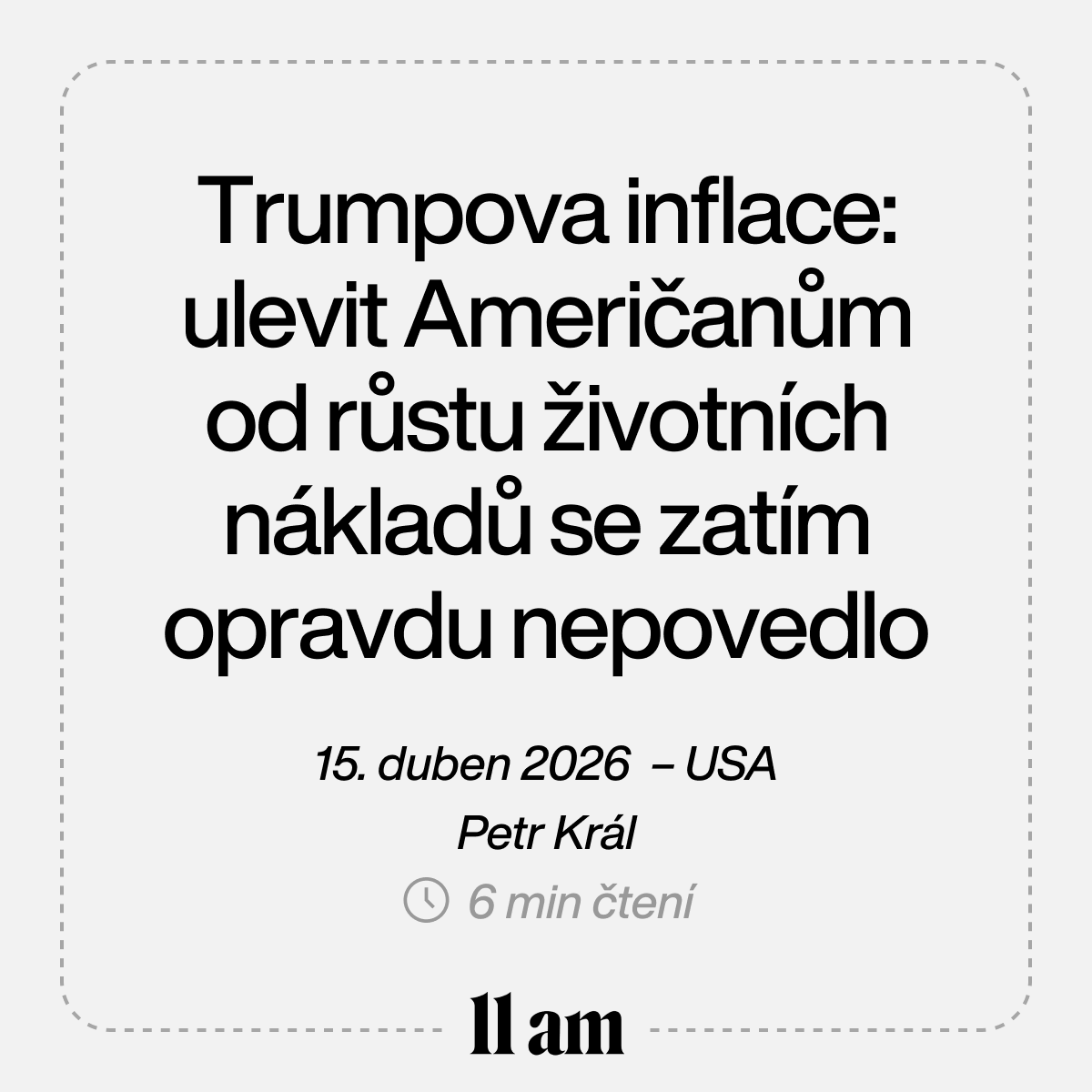 11am - Newsletter pro klíčová rozhodnutí tweet media