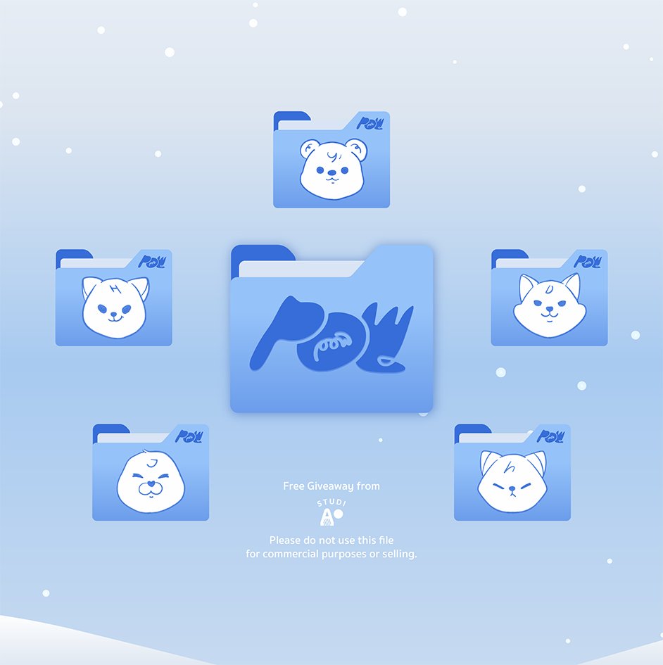 StudiAO - Giveaway
--
ไอค่อนโฟลเดอร์น้องพาว (POW-파우) 😊
hope these icons brighten up your screen na ka ~
#POW #파우 #GRID #그리드 #Yorch #요치 #정빈 #동연 #홍 #현빈
-- Download Here --
drive.google.com/drive/folders/…
