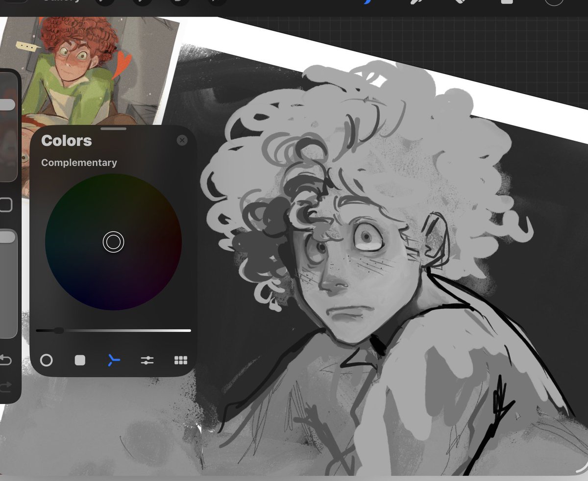 Wip

Why does he look so scared I’m crying
