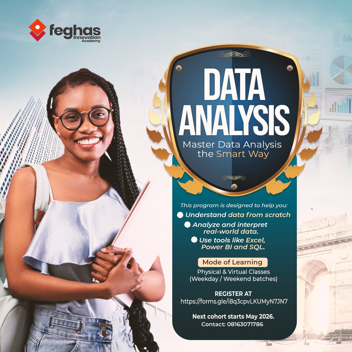 FIAcademy1's tweet image. The world runs on data… and those who understand it stay ahead.

Don’t just follow trends, become the reason they happen.

📌 Physical &amp;amp; Virtual Classes Available
📌 Flexible Weekday &amp;amp; Weekend Options

Secure your spot now
👉 forms.gle/i8q3cpvLKUMyN7…

#DataAnalysis #TechSkills