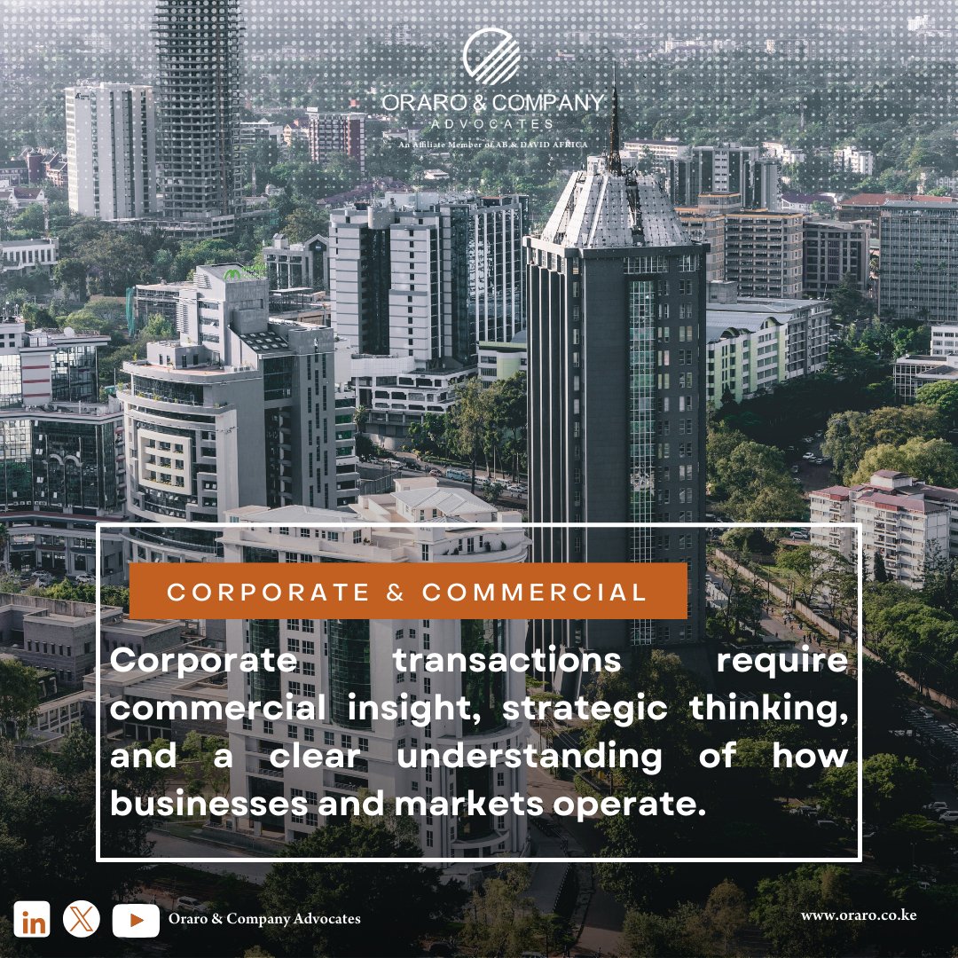 OCOAdvocates's tweet photo. Corporate transactions require commercial insight, strategic thinking, and a clear understanding of how businesses and markets operate.

Read more: https://t.co/ucqolpaeM1

#PracticeAreas #PracticeAreaHighlights https://t.co/X98iwPfYfd