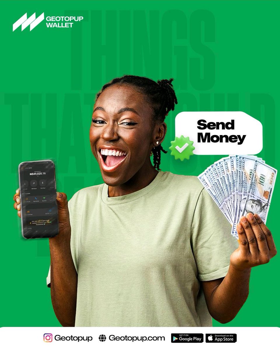 geotopup's tweet image. We’re past the stress phase.
Life should be easier now.

#ModernLiving #Geotopup #SmartPayments #Swipe