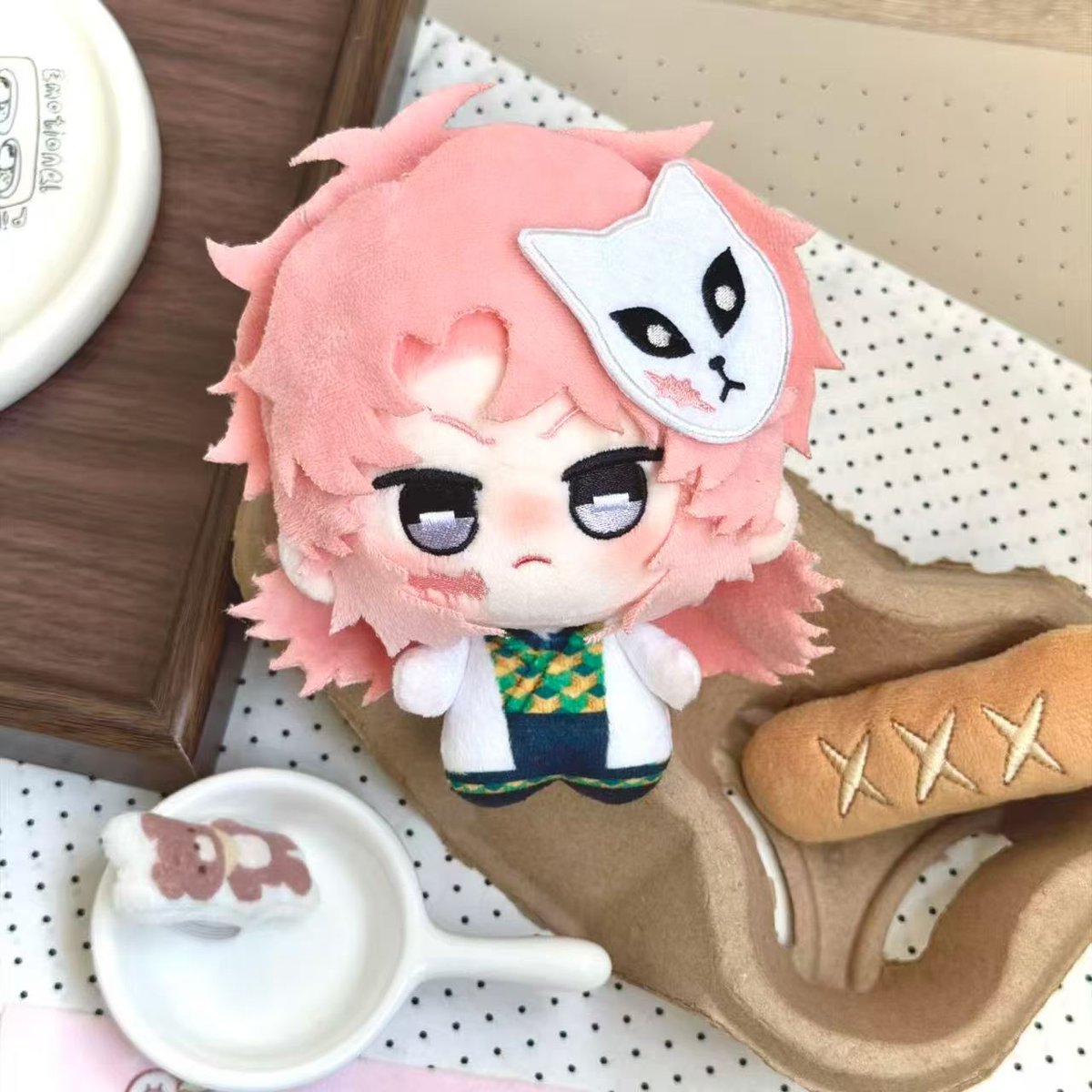 HengZeToys's tweet image. Someone drew it. We made it real. 🧸

Pink and black hair + big embroidered eyes + that innocent face. All custom.

Your design → our factory → a real plush toy.

DM me your sketch.

#customplush #OEM #smallbatch