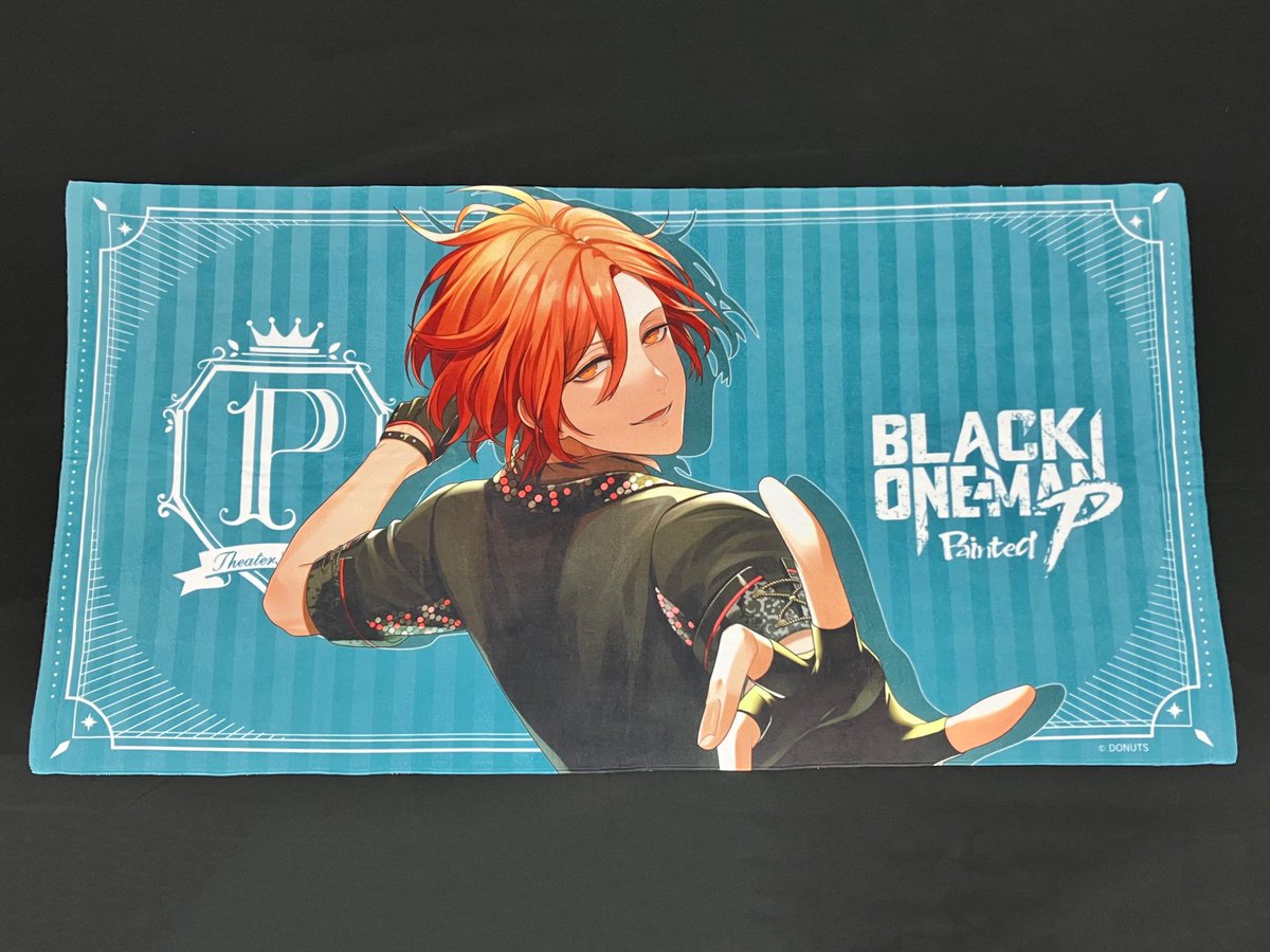 BLACK ONE-MAN Painted P ビッグバスタオルの実物写真はこちら