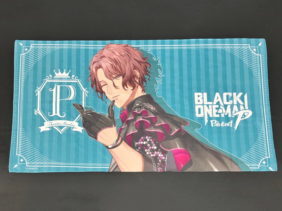 BLACK ONE-MAN Painted P ビッグバスタオルの実物写真はこちら