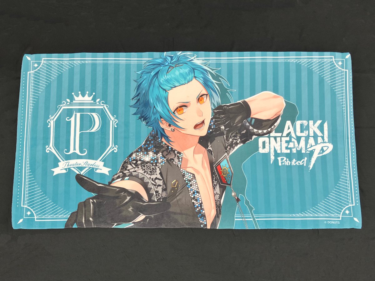 BLACK ONE-MAN Painted P ビッグバスタオルの実物写真はこちら