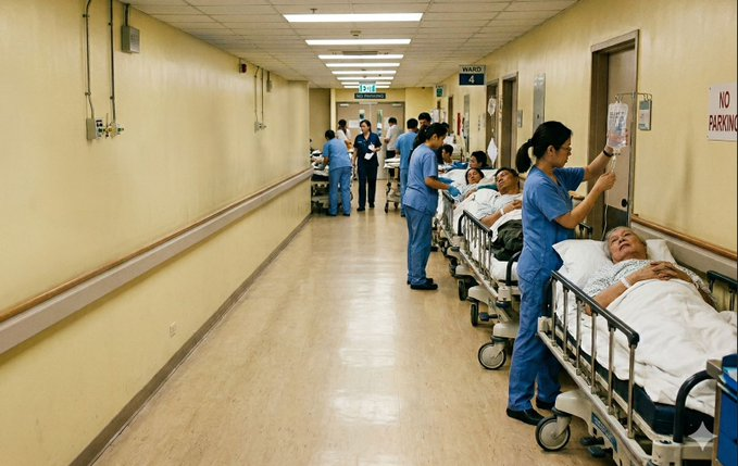deano4alex's tweet photo. @PutneyFleur Yet still corridors packed with sick people, third world style. Easy to fudge numbers. Not as easy to hide the real problems ...
#LabourFailing https://t.co/TB2pBLMvAV