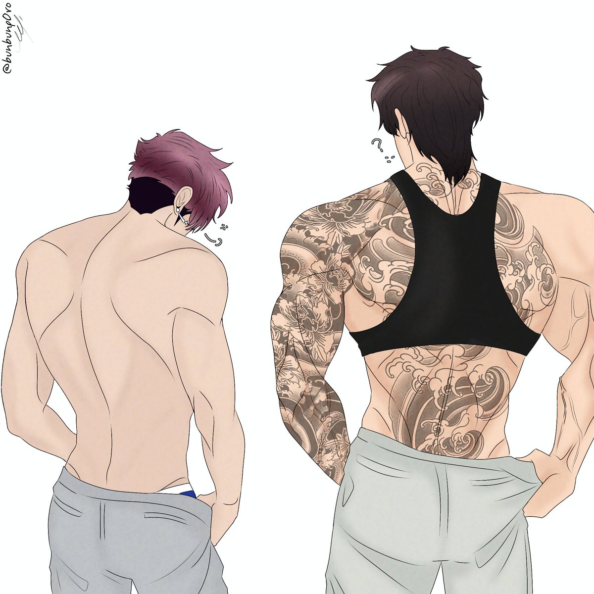 Failed back rendering #omegaverse #digitalart