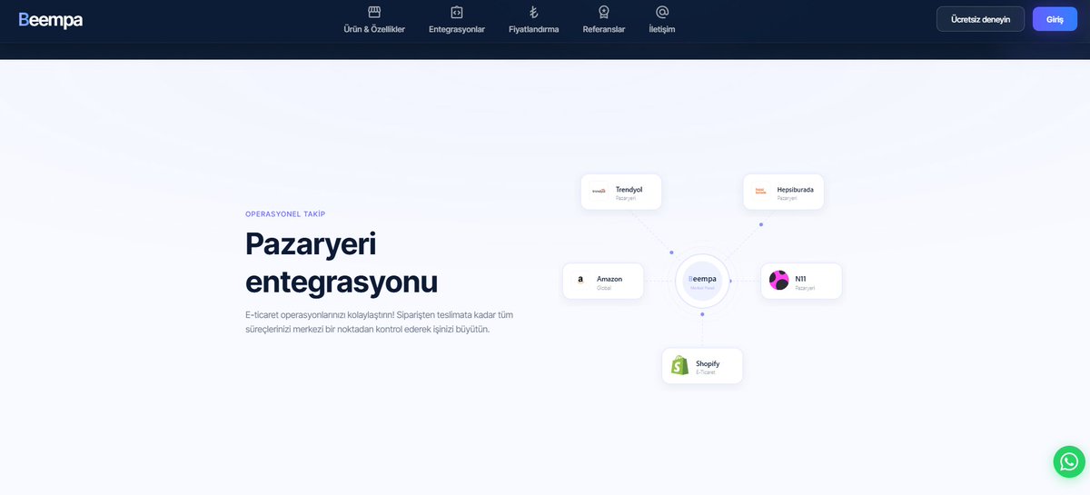 gkntan's tweet photo. İki arkadaşım bana yeni ürün/hizmetlerini test etmeleri için 10 kullanıcı aradıklarını ilettiler. İhtiyacınız varsa ve ilginizi çekerse iletişime geçebilirsiniz;

1- Beempa, kapsamlı bir E-Ticaret Entegrasyon yazılımı, oldukça da iddialı bir ücretsiz paketi var. 10 test kullanıcısına 5000 ücretsiz sipariş entegrasyonunun yanında +5000 daha sipariş hakkı tanımlanacak @bertanilhan

2- Cironet, e-ticaret satıcıları için geliştirilmiş kapsamlı bir kâr-zarar ve operasyon yönetim platformu.Test kullancıları tüm özellikleri 2 ay ücretsiz kullanabillecek @7PONLINE 

*İşbirliği ya da affiliate değildir. Destek amaçlıdır.