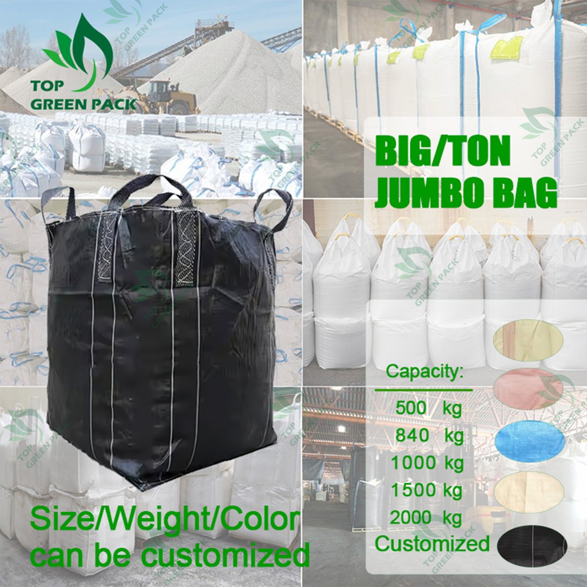 BellaShao3's tweet image. Heavy loads? No problem 💪 
Our Big Bags (FIBC) deliver strength, safety, and efficiency for bulk transport. Durable, customizable, and cost-effective.
Mob/WhatsApp/WeChat: +86 178 6162 7178
#factorydirect #bigbag #wovenbag #industrial #cement #sand #packaging