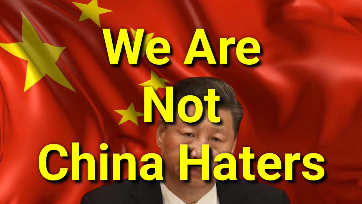 That_isChina's tweet image. We are not China haters!
We know that there are nice and peaceful Chinese people.

But we rate Xi Jinping and the CCP as a big threat.

#China #XiJinping #CCP