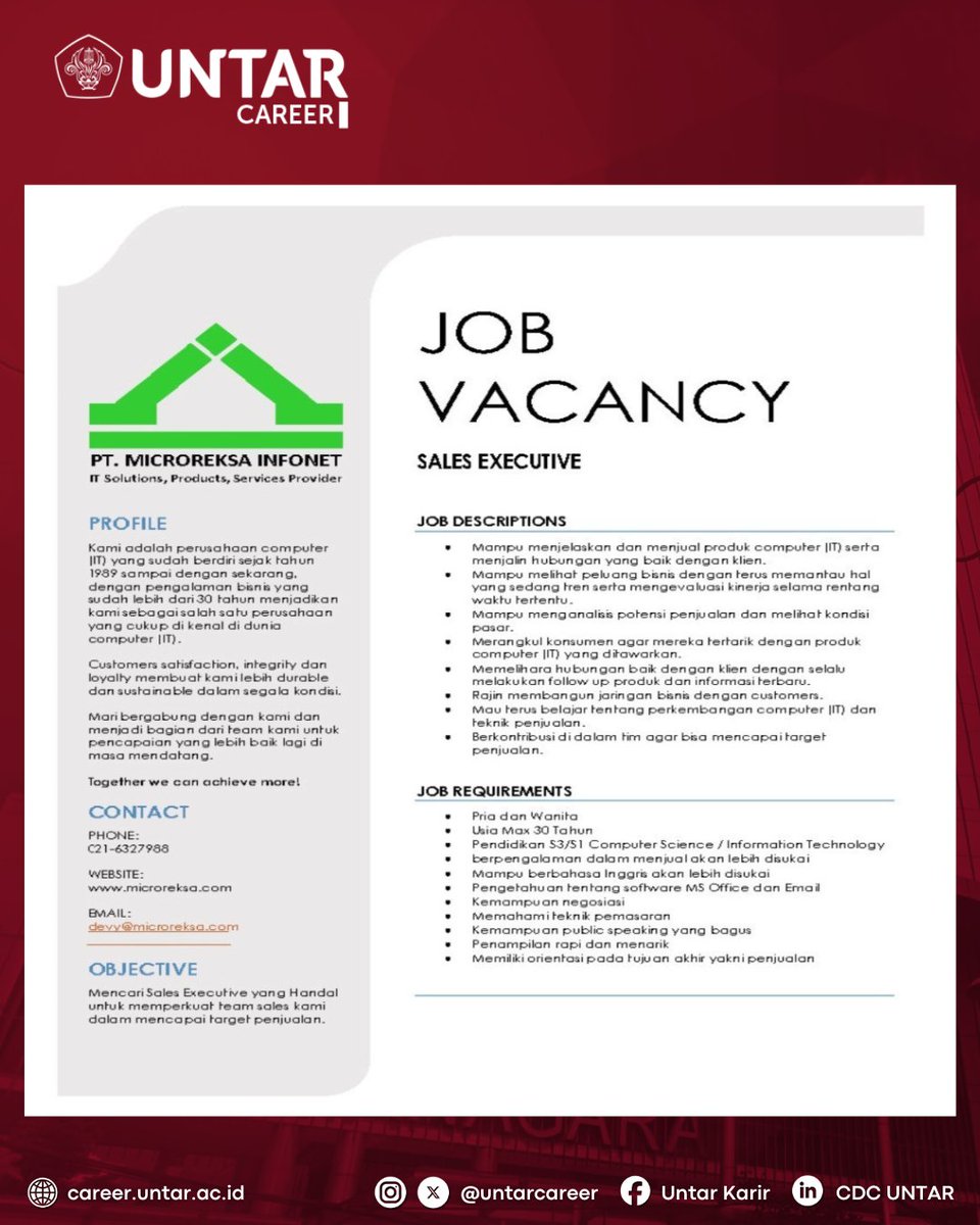 Untar Career tweet media