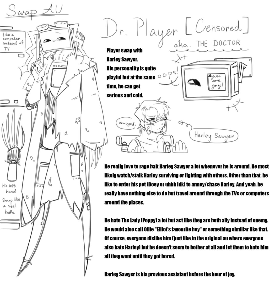 _er1na's tweet photo. Swap au (more coming soon + might be too lazy to write lol)

#PoppyPlaytime #poppyplaytimeplayer #poppyplaytimepoppy #poppyplaytimeharleysawyer #harleysawyer https://t.co/j0gtwhBqoy
