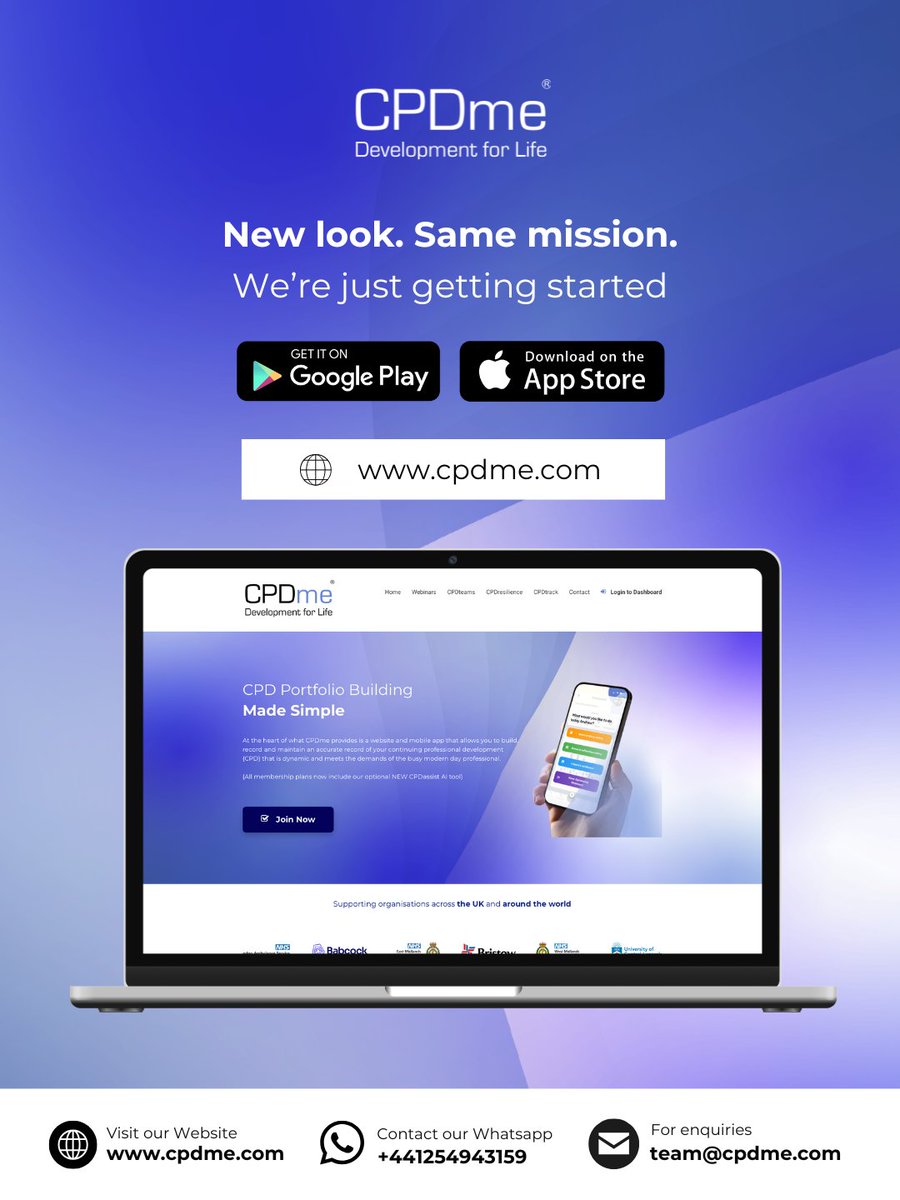 CPDme Portfolio Building Made Easy tweet media