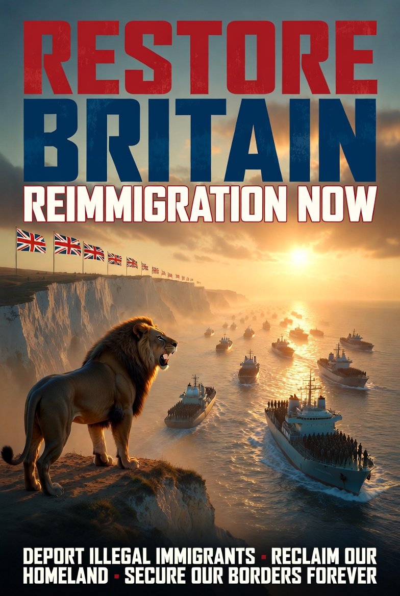 kevcrab's tweet photo. @RupertLowe10 🇬🇧Our children deserve a Britain worth inheriting. Not one hollowed out by weak leaders, open borders, and eroded values.
Restore Britain will fight for secure borders, low taxes, and national pride—so our kids grow up in a proud, safe, free nation 🇬🇧
#RestoreBritain
#Ruperlowe https://t.co/hraOpYXbL6