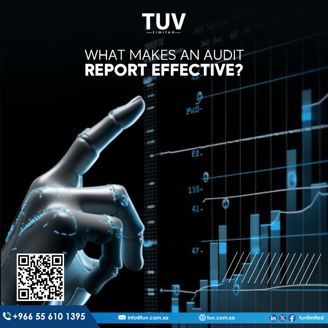 TUV_ksa's tweet image. Clear structure, precise findings, and actionable recommendations is what defines a strong audit report.

#Audit_Reports #TUVLimited #KSA #TUV2026